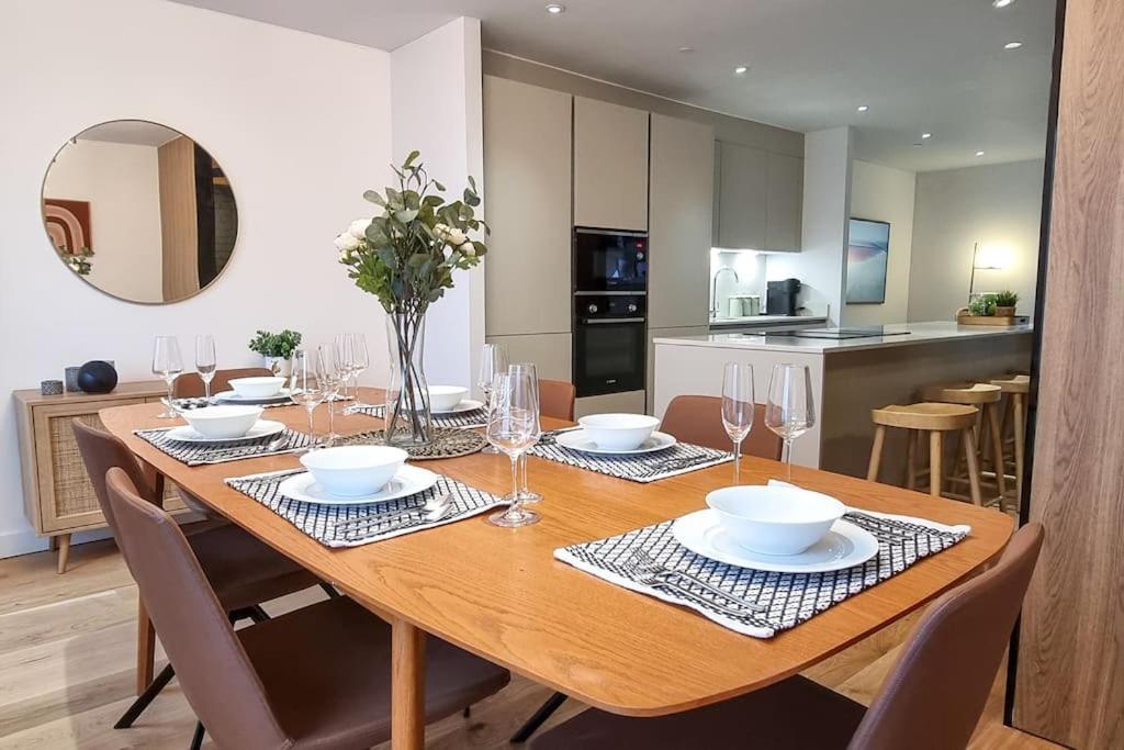 Stunning Luxury Townhouse In Centre Of Manchester Buitenkant foto