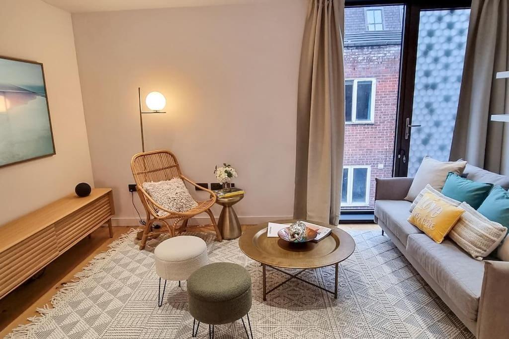 Stunning Luxury Townhouse In Centre Of Manchester Buitenkant foto